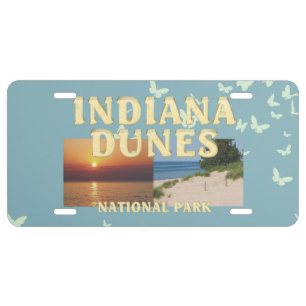 ABH Indiana Dunes License Plate