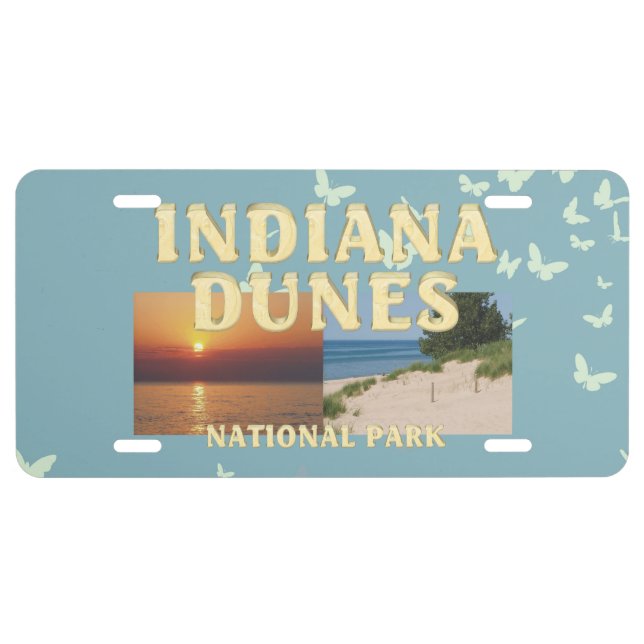 ABH Indiana Dunes License Plate (Front)