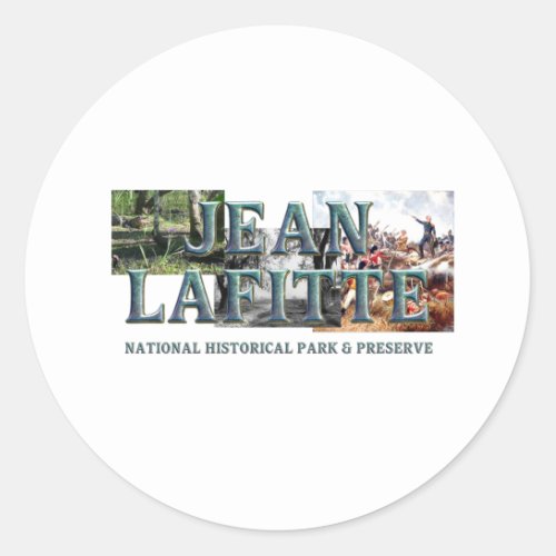 ABH Jean Lafitte NHP Classic Round Sticker