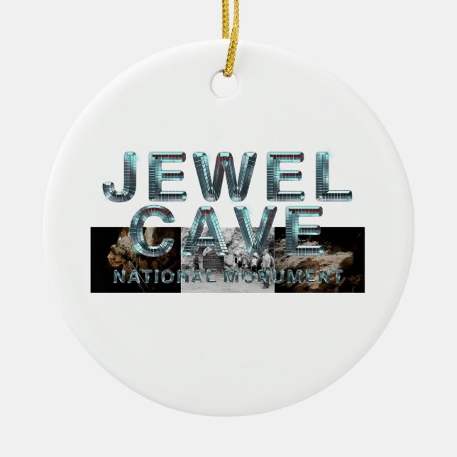 ABH Jewel Cave Ceramic Ornament (Front)