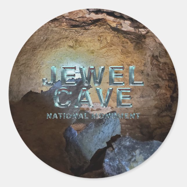 ABH Jewel Cave Classic Round Sticker (Front)