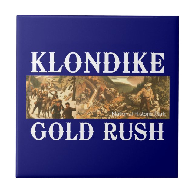 ABH Klondike Gold Rush Tile (Front)