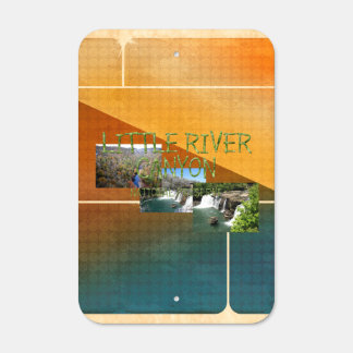 ABH Little River Canyon Metal Parking Sign