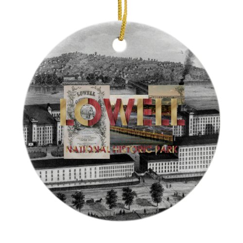 ABH Lowell NHP Ceramic Ornament