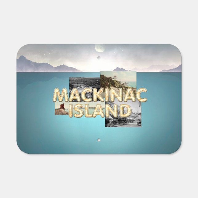 ABH Mackinac Island Metal Parking Sign (Front)