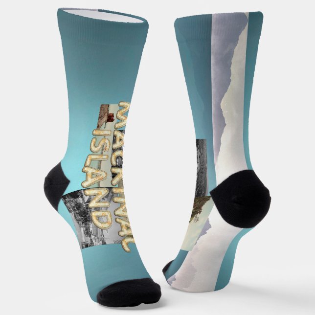 ABH Mackinac Island Socks (Angled)