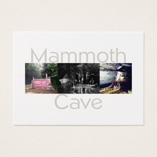 Customizable ABH Mammoth Cave Business Cards