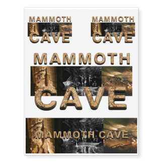 ABH Mammoth Cave Temporary Tattoos