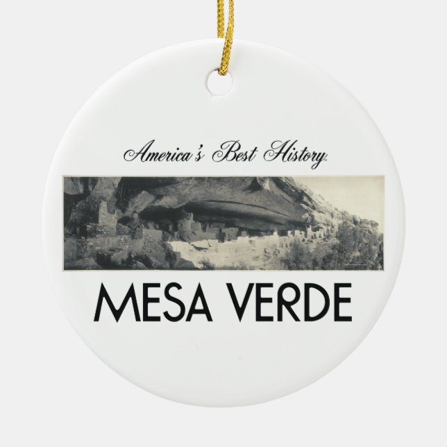 ABH Mesa Verde Ceramic Ornament (Front)