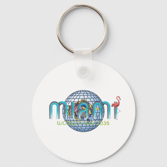 ABH Miami World's Fair 2035 Keychain (Front)