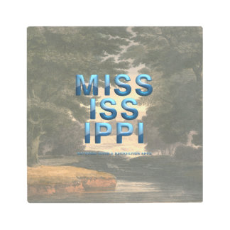 ABH Mississippi National River Metal Print