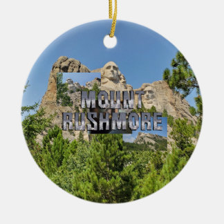 ABH Mount Rushmore Ceramic Ornament