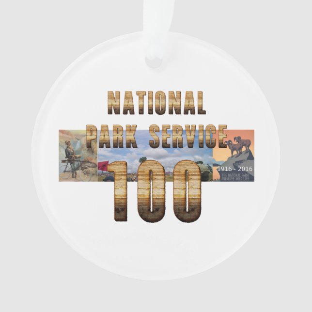 ABH National Park Service 100 Ornament (Front)