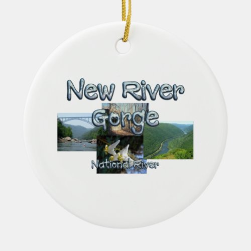ABH New River Gorge Ceramic Ornament