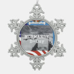 ABH Normandy Snowflake Pewter Christmas Ornament