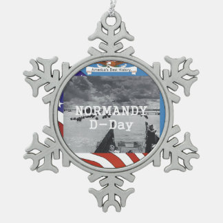 ABH Normandy Snowflake Pewter Christmas Ornament