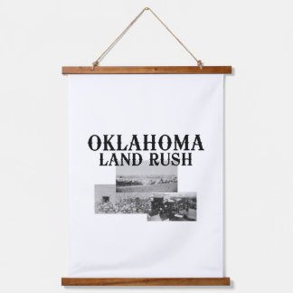 ABH Oklahoma Land Rush Hanging Tapestry