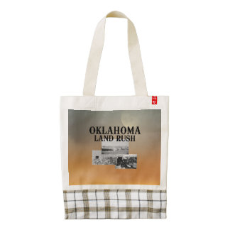 ABH Oklahoma Land Rush Zazzle HEART Tote Bag