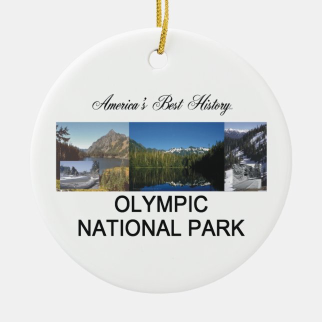ABH Olympic NP Ceramic Ornament (Front)