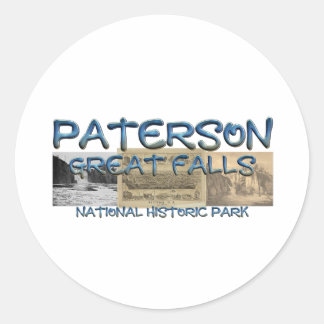 ABH Paterson Great Falls Classic Round Sticker