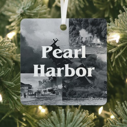 ABH Pearl Harbor Metal Ornament