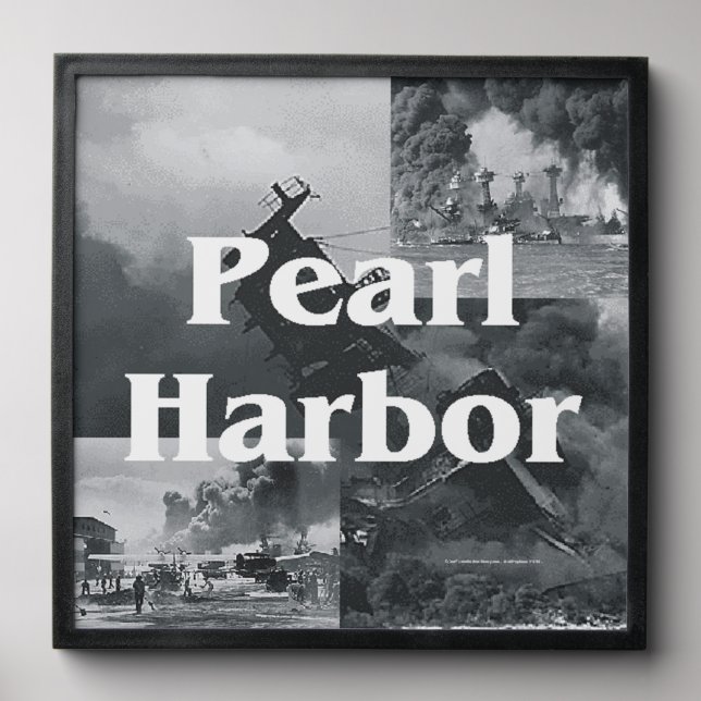 ABH Pearl Harbor Peel And Stick Photo Tile (Front Set)