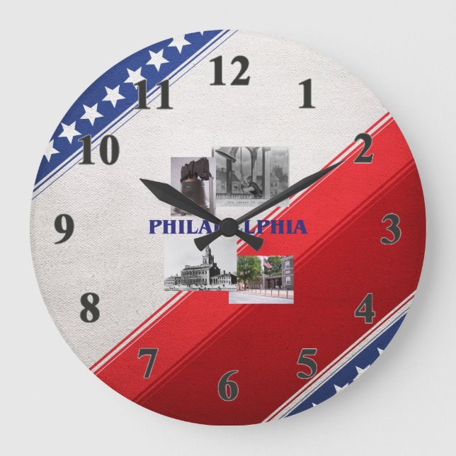 ABH Philadelphia Large Clock (Front)