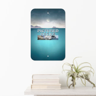 ABH Pictured Rocks Metal Sign