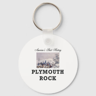 ABH Plymouth Rock Keychain
