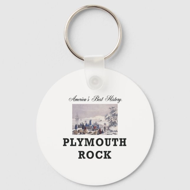 ABH Plymouth Rock Keychain (Front)