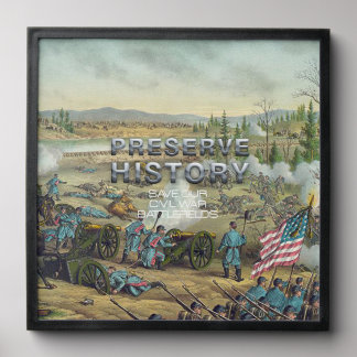 ABH Preserve Civil War Battlefields Peel And Stick Photo Tile