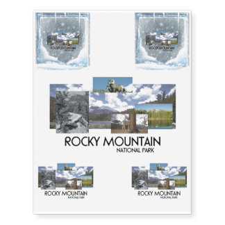 ABH Rocky Mountain NP Temporary Tattoos