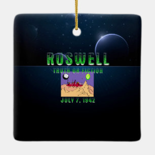 ABH Roswell Ceramic Ornament