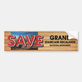 ABH Save Grand Staircase-Escalante Bumper Sticker