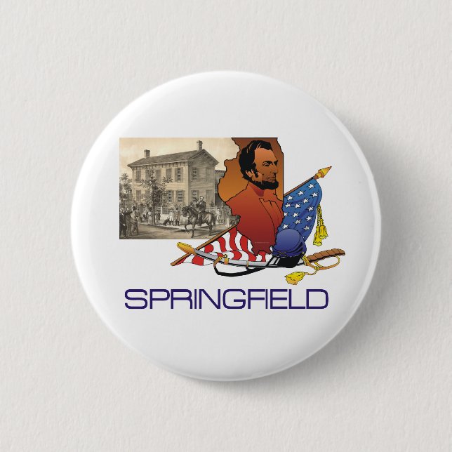 ABH Springfield Pinback Button (Front)