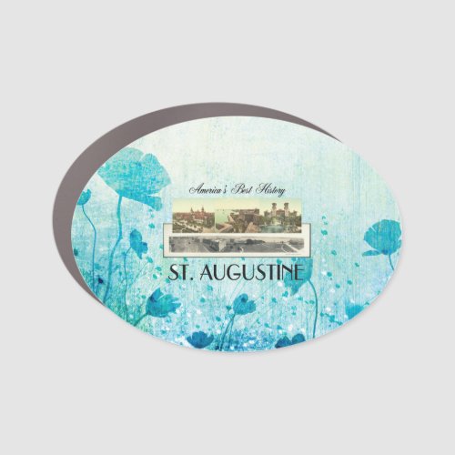 ABH St Augustine Car Magnet