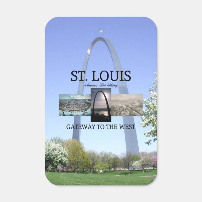 ABH St. Louis Metal Parking Sign (Front)