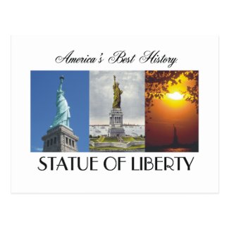 ABH Statue of Liberty Postcard