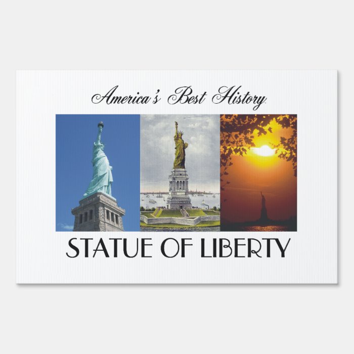 ABH Statue of Liberty Yard Signs