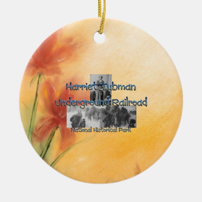 ABH Tubman NHP Ceramic Ornament (Front)