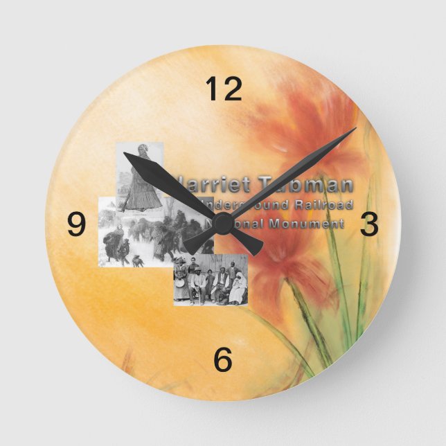 ABH Tubman NHP Round Clock (Front)
