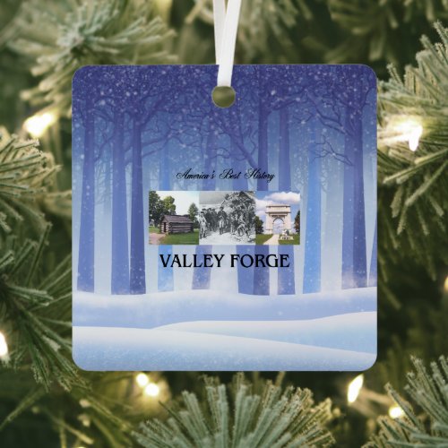 ABH Valley Forge Metal Ornament