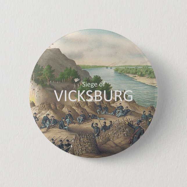 ABH Vicksburg Pinback Button (Front)