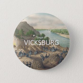 Abh Vicksburg Pinback Button by teepossible at Zazzle