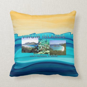 ABH Virgin Islands Throw Pillow ABH Virgin Islands Throw Pillow
