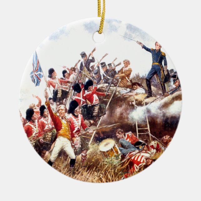 ABH War of 1812 Ceramic Ornament (Front)