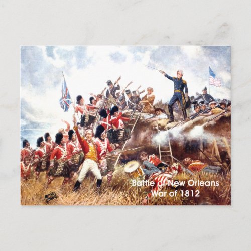 ABH War of 1812 Postcard