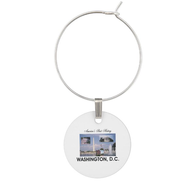 ABH Washington, D.C. Wine Glass Charm (Front)