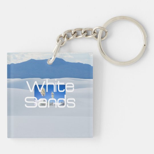 White Sands Keychain