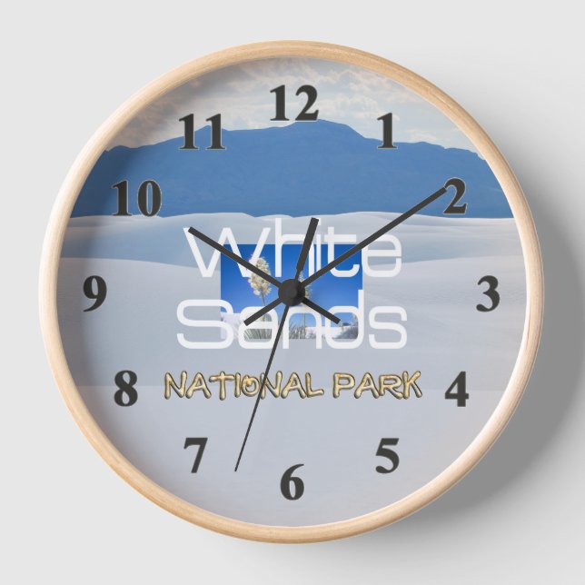 ABH White Sands NP Clock (Front)